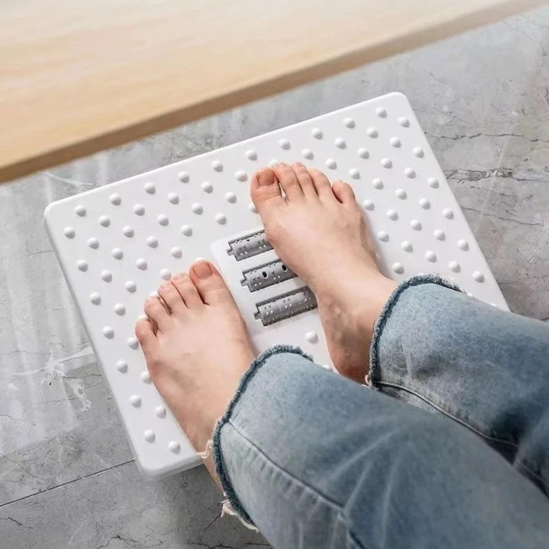 Comfortable Under Desk Foot Rocker With Non Slip Surface Adjustable Footrest Stool For Improving Circulation And Reducing Leg Fa