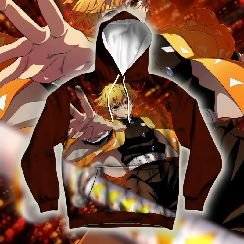 

Лидер продаж, бандай, аниме, толстовка с капюшоном «Убийца демонов», модный пуловер с 3D принтом, осень/зима, толстовка с капюшоном, повседневный уличный топ с круглым вырезом