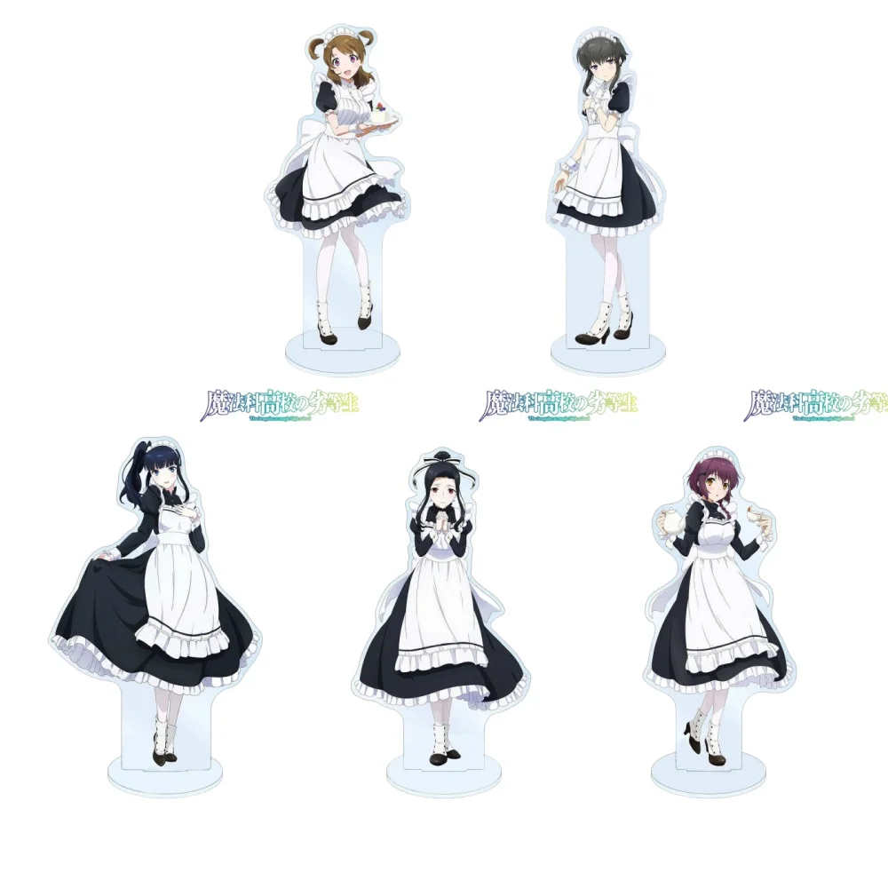 Anime Fans Gifts The Irregular at Magic High School Angelina Mayumi Saegusa Maid costume HD Figures Acrylic Stand About 15cm