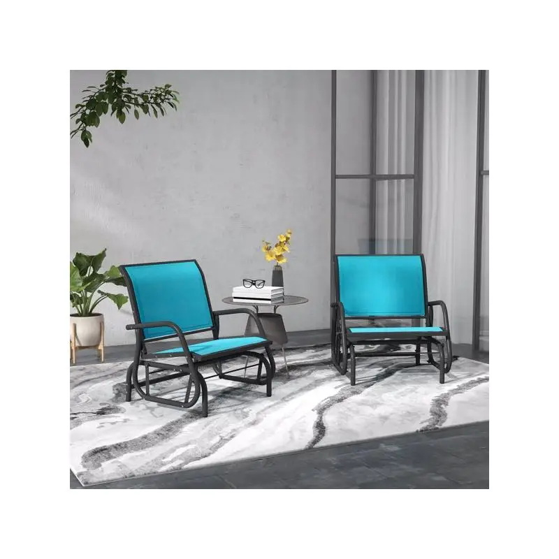 

Набор из 2 стульев-планеров — удобные кресла-качалки для отдыха и использования в детской комнате, легко собирается с прочным дизайном