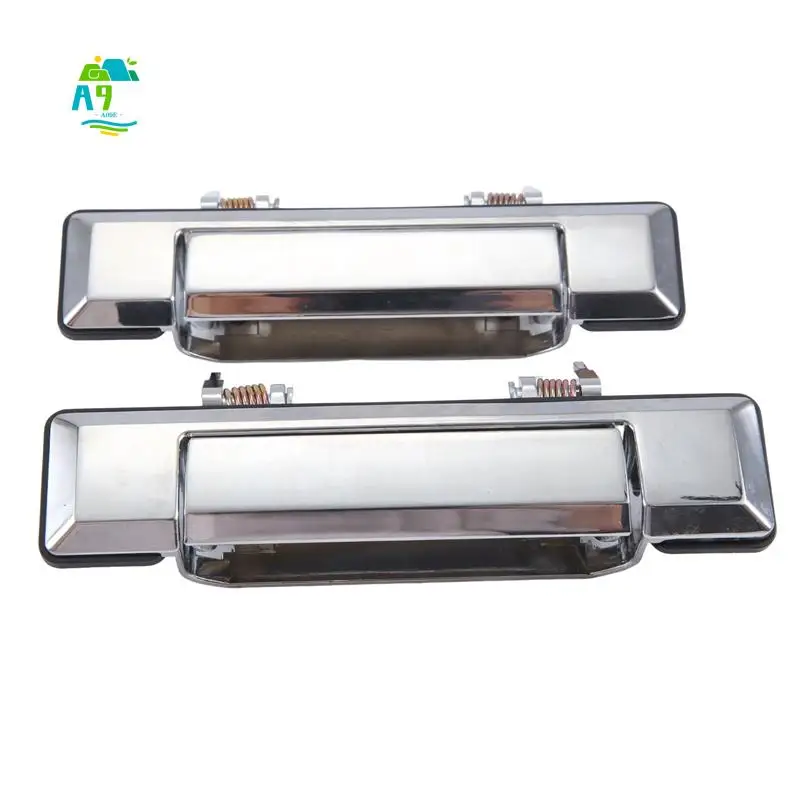A09E-1Pair Car Front LH+RH Outside Door Handle 69220-90K00 69210-90K00 For Toyota Land Cruiser (J70) 2010-2016