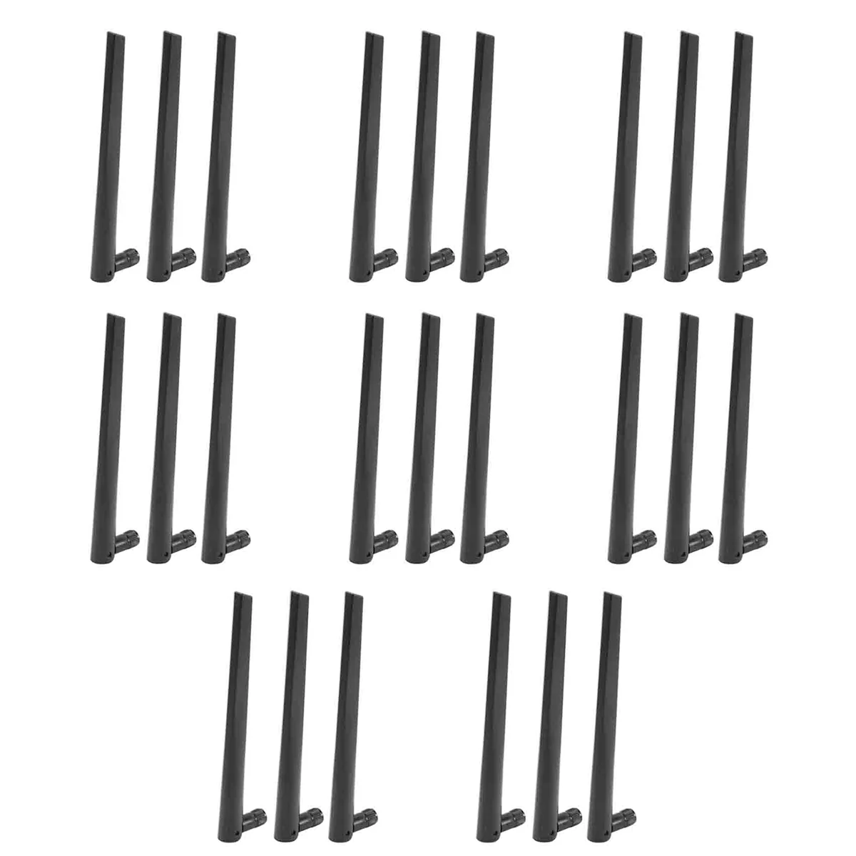 AT42 24 PCS New Metal WiFi Antenna of RP-SMA Interface with 5DBi 2.4G/5G Dual-Band Wireless Wifi Antenna for RT-AC68U