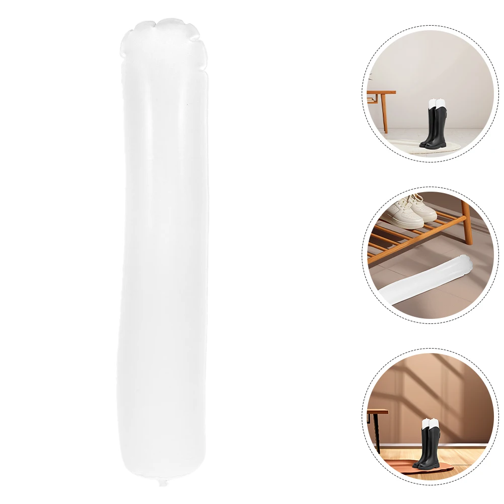 

Plastic Wall White Reusable Reusable Tall Boot Support Insert Tall Support for Men Women PVC Inflatable Long Boot