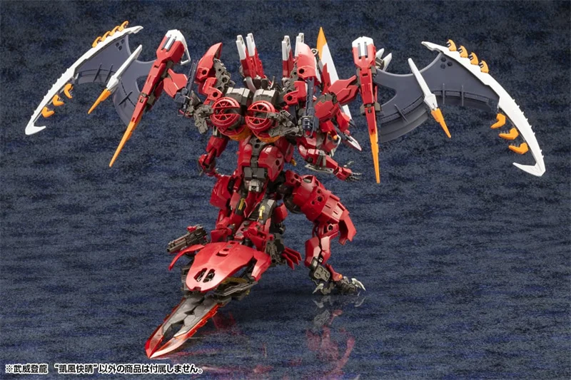 Kotobukiya-HEXA Gear Red Warrior Anime Action Figure, Kit Modelo Original, Brinquedos de Montagem, Presentes para Meninos, 300mm