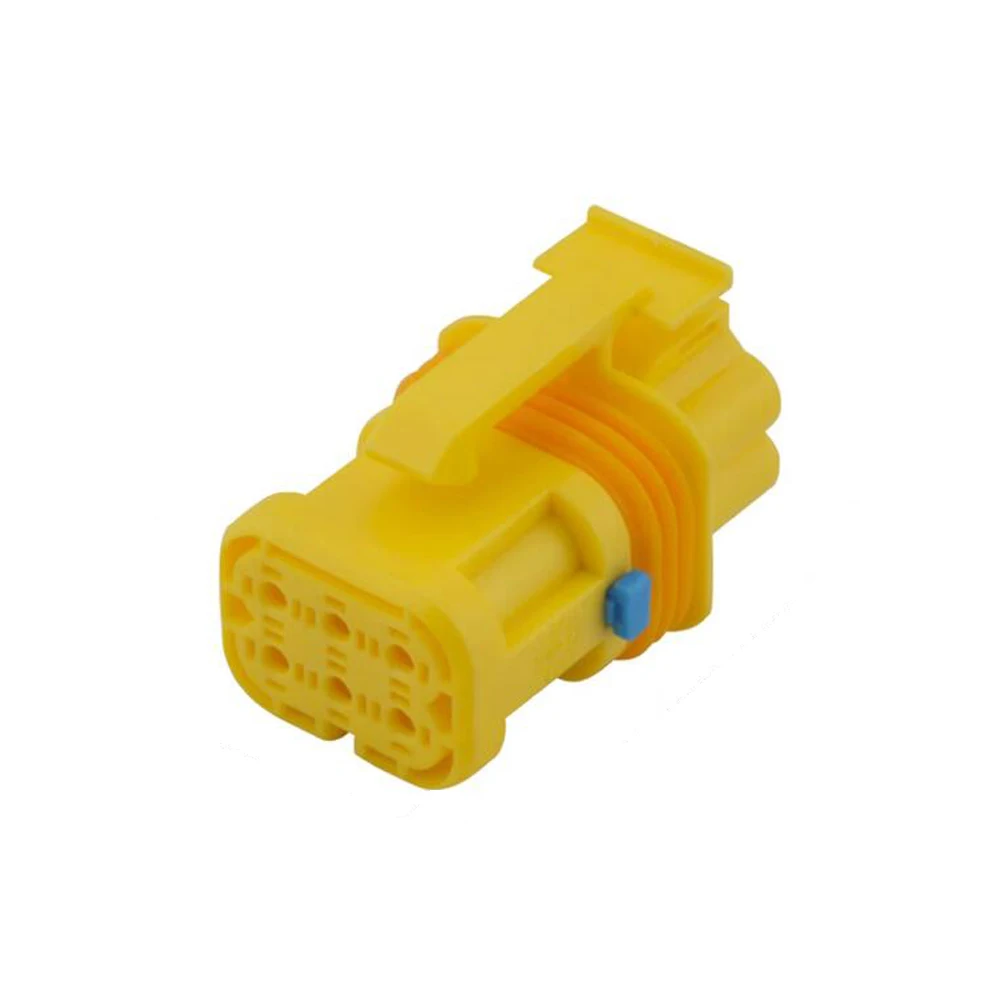 100Set DJ7068C-1.5-21 automotive Waterproof male female wire connector terminal plug 6 pin socket