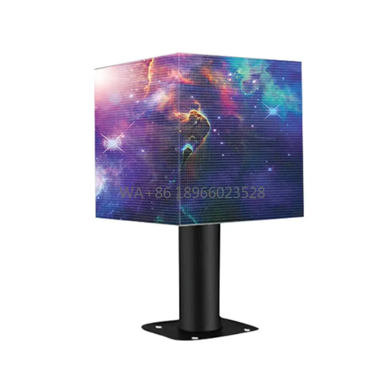 شاشة LED داخلية كاملة الألوان مخصصة للإعلان عن النافذة