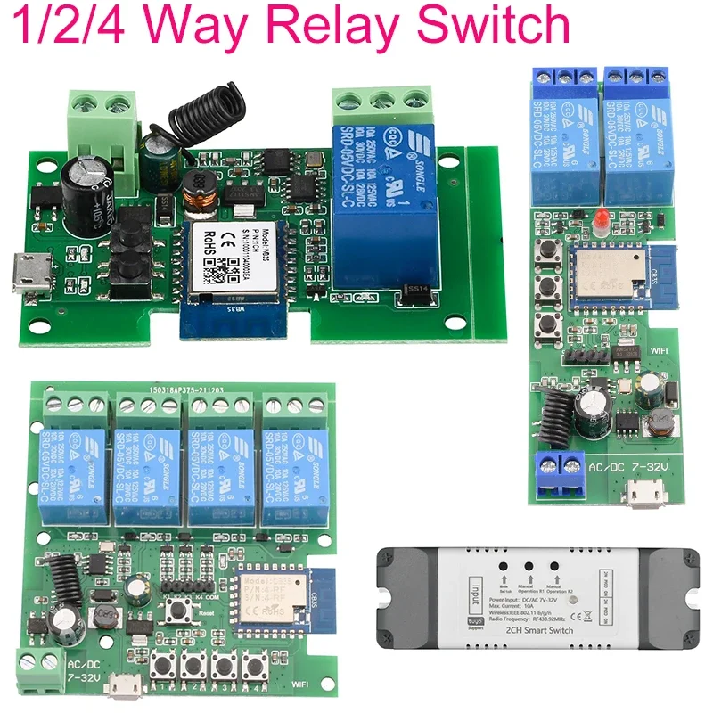 Usb 5V/DC7-32V 1/2/…