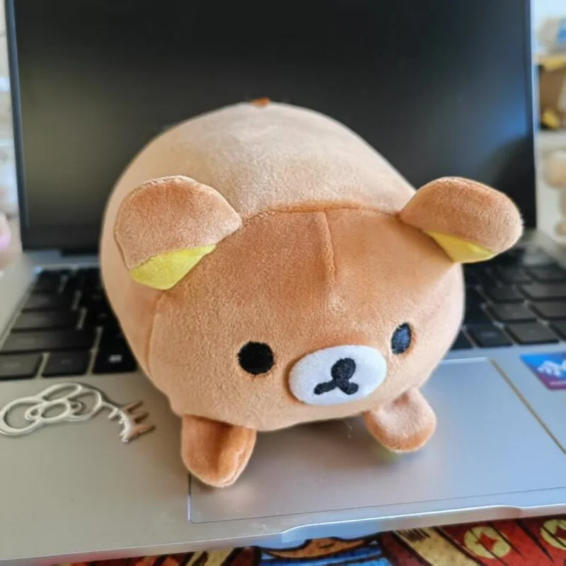 

18Cm Rilakkuma Kiiroitori Lie Down Prone Position Dango Plush Doll Desktop Ornament Decoration Doll Anime Collection Palm Toys
