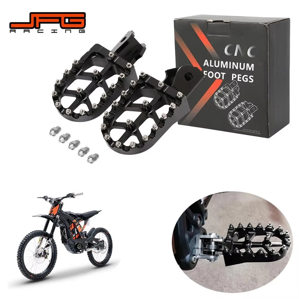 

CNC Footpeg Foot Pedal Pegs Rests Footrests For Sur Ron Surron Lightbee S X Talaria Sting MX3 MX4 Electric Dirt Bike E-bikes
