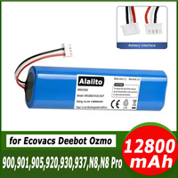 100% Originate 18650 Battery For Robot Ecovacs Deebot Ozmo 14.4V 12800Mah Vacuum Cleaner 900 901 905 930 937 Novelty
