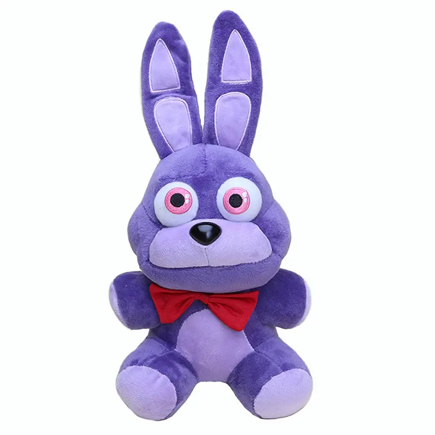 2025.Five Nights at Freddy's (FNAF) - Lindos brinquedos de pelúcia. Bonecas de jogo de 18 cm: Bonnie Bear, Foxy da série animada. Pelúcia Freddy