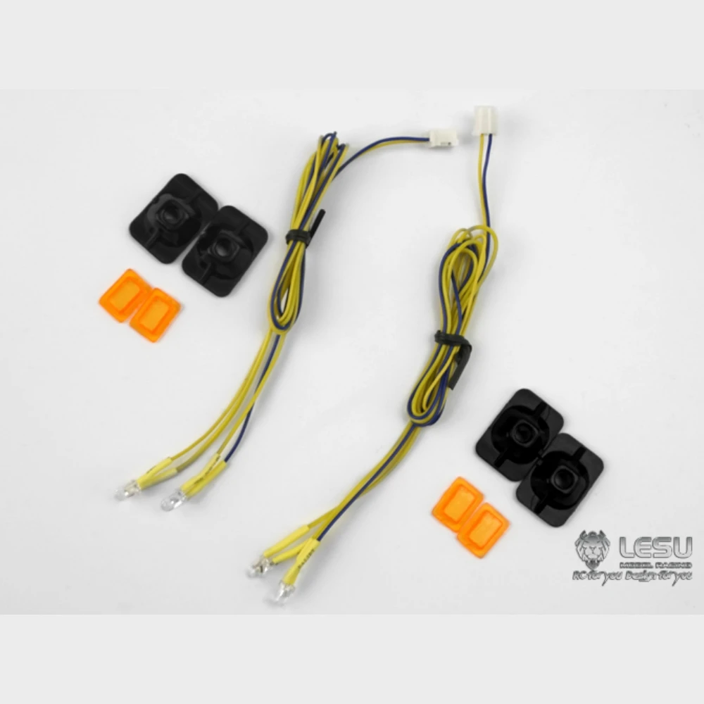 サイドライトランプ LED キャブシミュレーション S-1224 1/14 タミヤ RC Lesu スカニアリモートコントロール R620 R470 トラクタートラックモデル