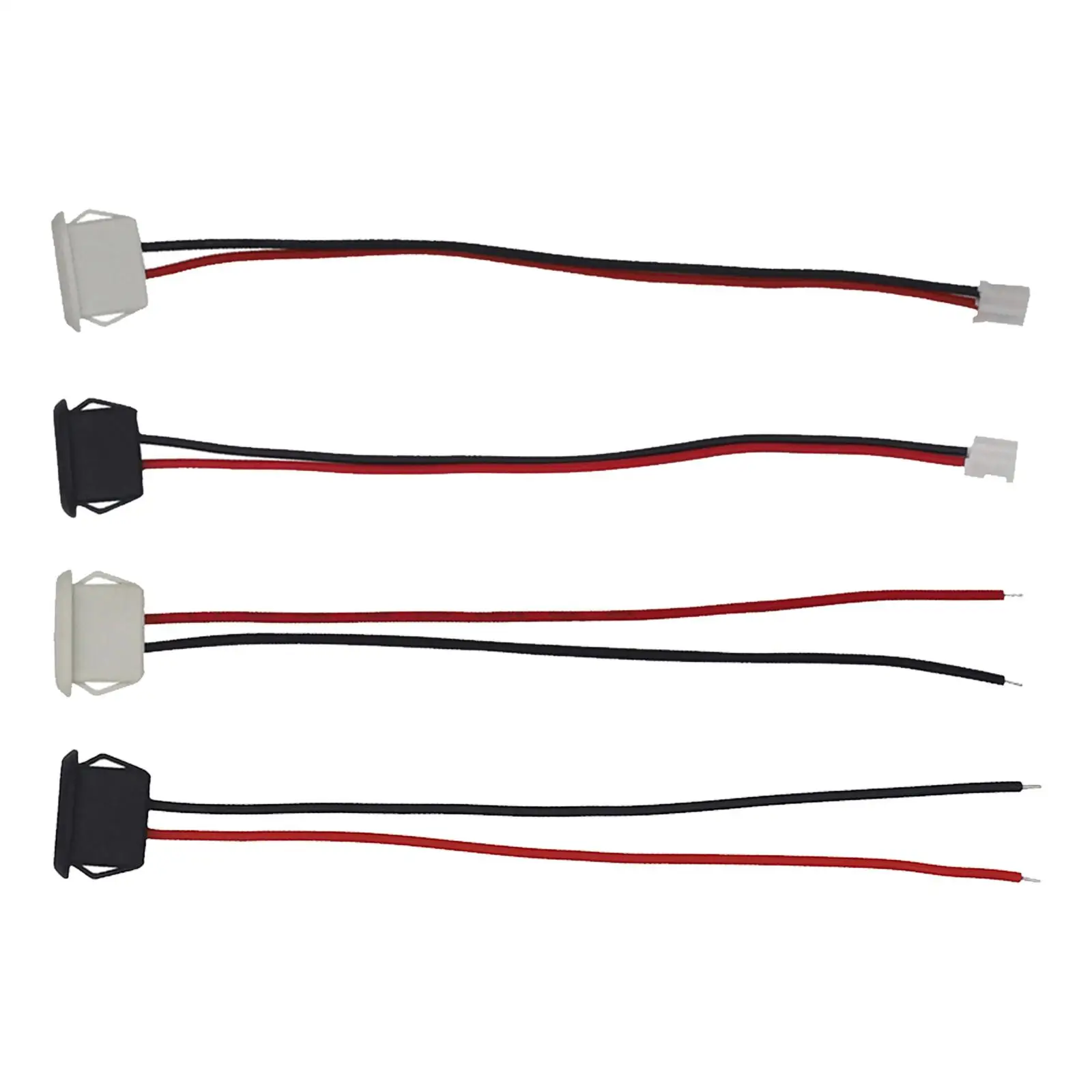 USB C Connector Female Socket Power Cable to 2 Pin Wire Replacement Accessories