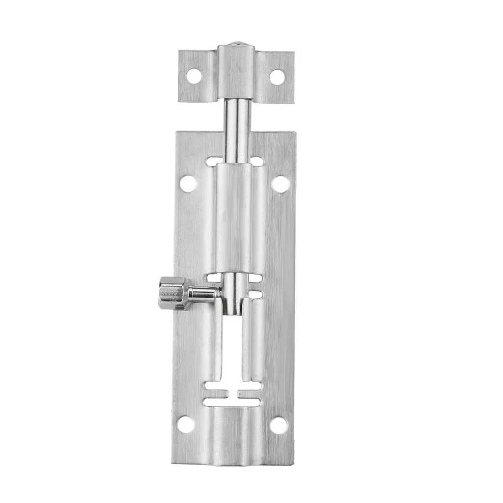 جديد باب الأمن قفل منزلق 3 بوصة برميل مع قفل منزلق الباب مع 12 مسامير المنتجات المنزلية المفيدة أقفال الأبواب 2025 #5