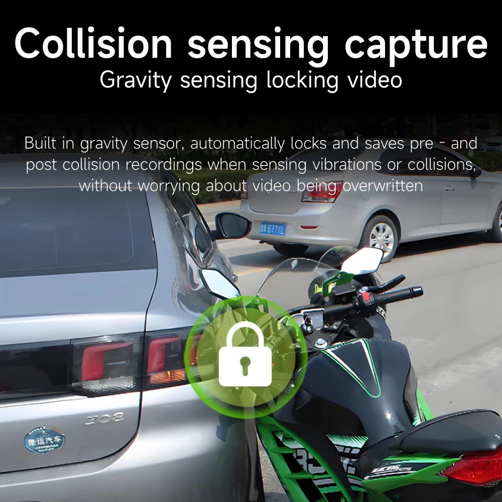 6 inch IPX8 Waterproof Motorcycle GPS Navigation Wireless Carplay Android Auto 2K DVR Drive Recorder Moto Monitor WIFI - Image 6