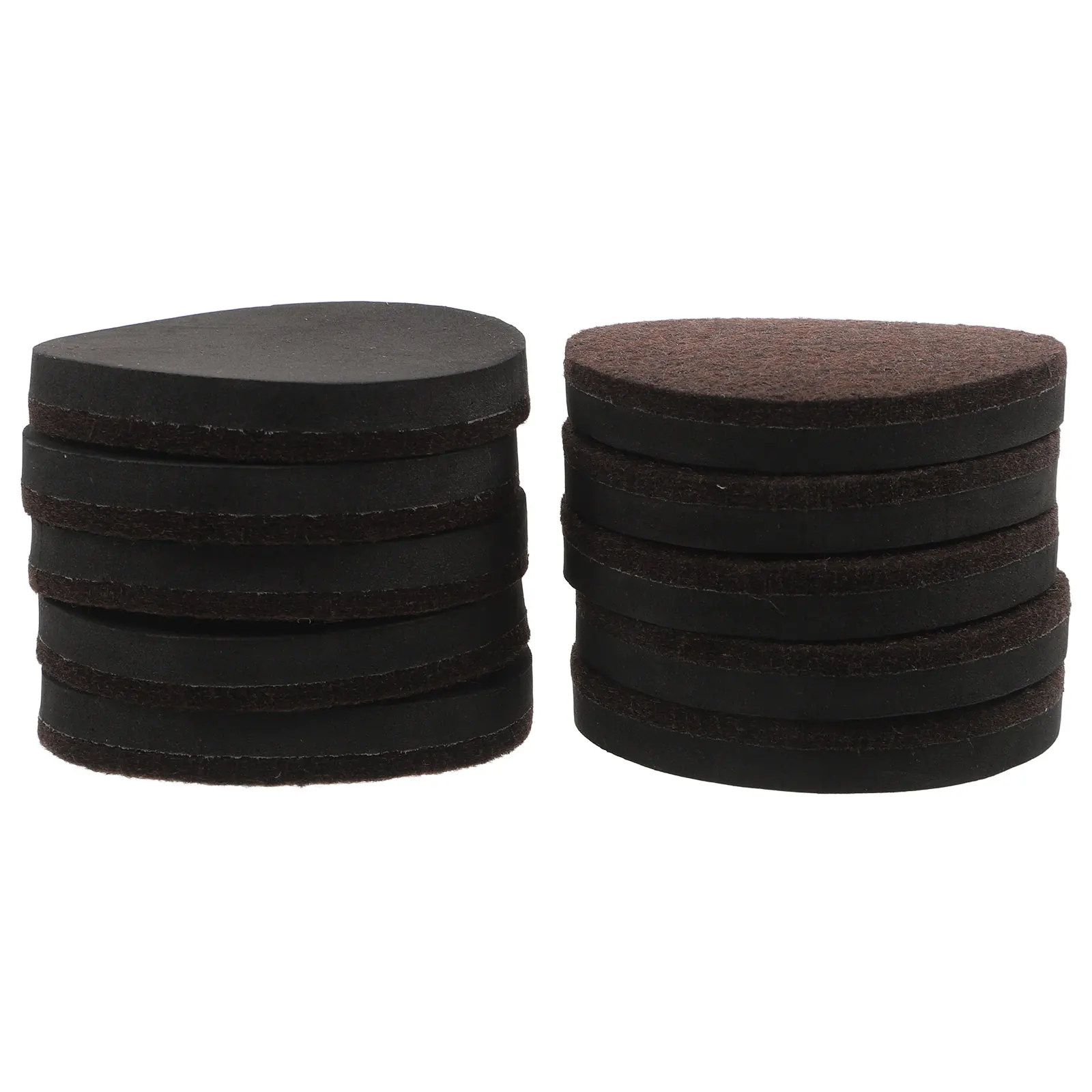 

10 Pcs Furniture Mat Chair Foot Pads Felt for Hardwood Floors Leg Protectors Anti Slip