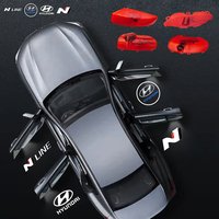 2 pieces Car Door Welcome Lights Laser Projector Night Signal Lights For Hyundai Sonata 8 SONATA 9 VI (YF) Elantra santa fe