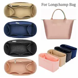 High-quality Felt Handbag Insert Bag Bag Support Storage Purse Liner Portable Organization Bag Organiser for For Longchamp