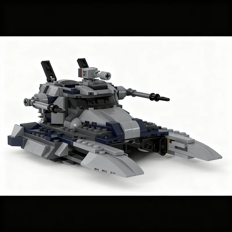 

291 деталь MOC TX 130 Imperial: Альтернативная модель звездной битвы, конструктор, игрушка для сборки, рождественский подарок, творческая идея для самостоятельной сборки
