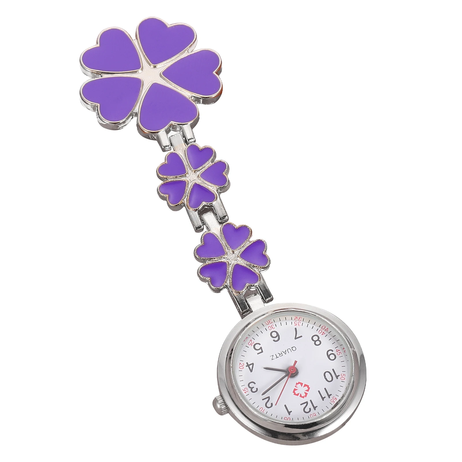 

Nurse Pocket Watch Zinc Alloy Mini Hanging Watch for Women Decorative Creative Festival Gift Durable Practical Nurse Table