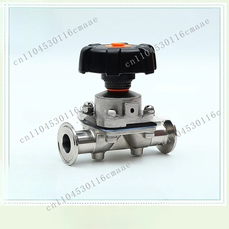 

Manual Quick Load Sanitary Diaphragm Valve 304 Stainless Steel Flange Pharmaceutical Grade 316L Pneumatic Sterile