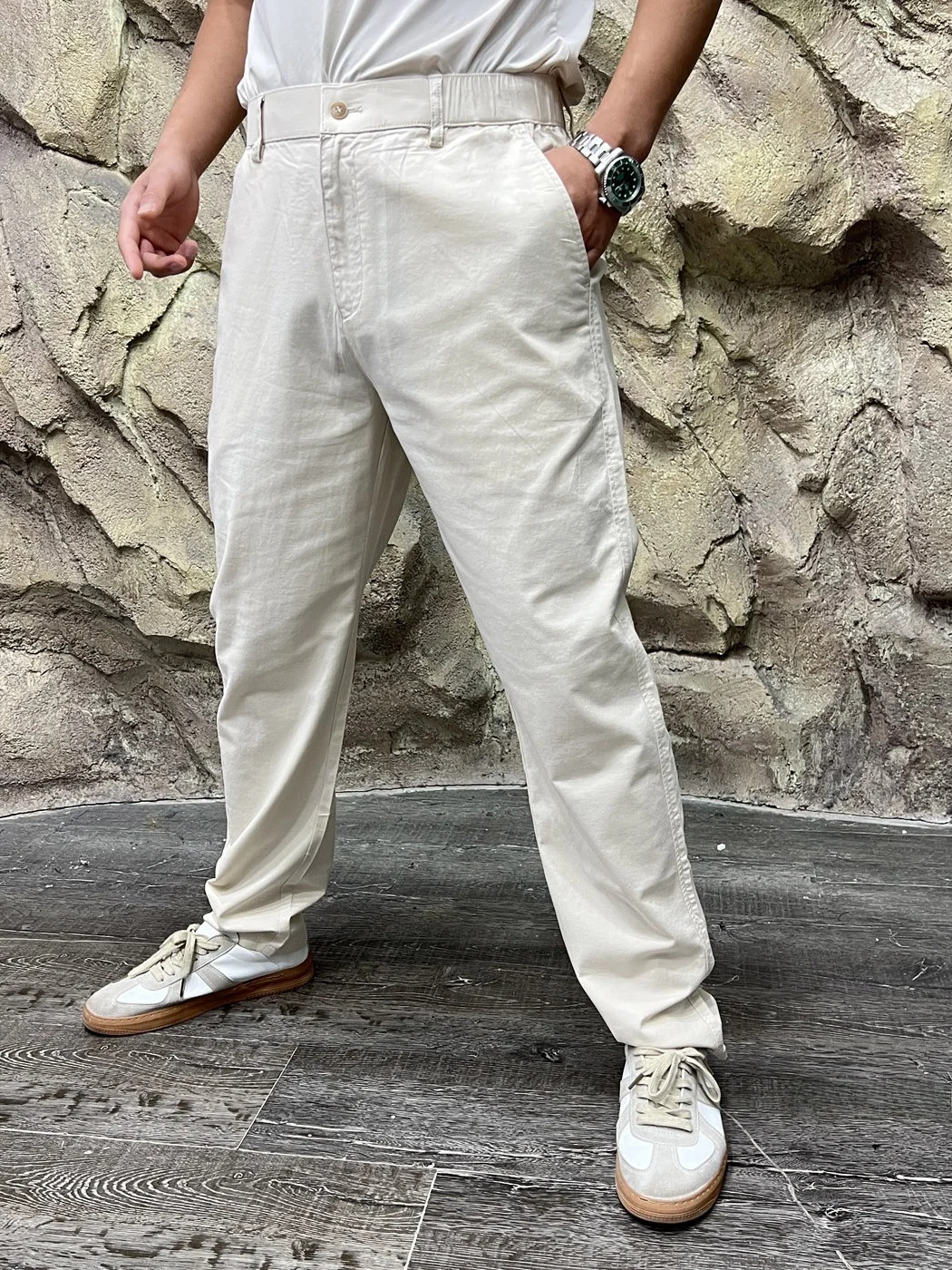 

Cotton Linen Blend Men's Casual Pants Breathable Comfortable Old Money Style Spring Summer New Arrival Straight Leg ...