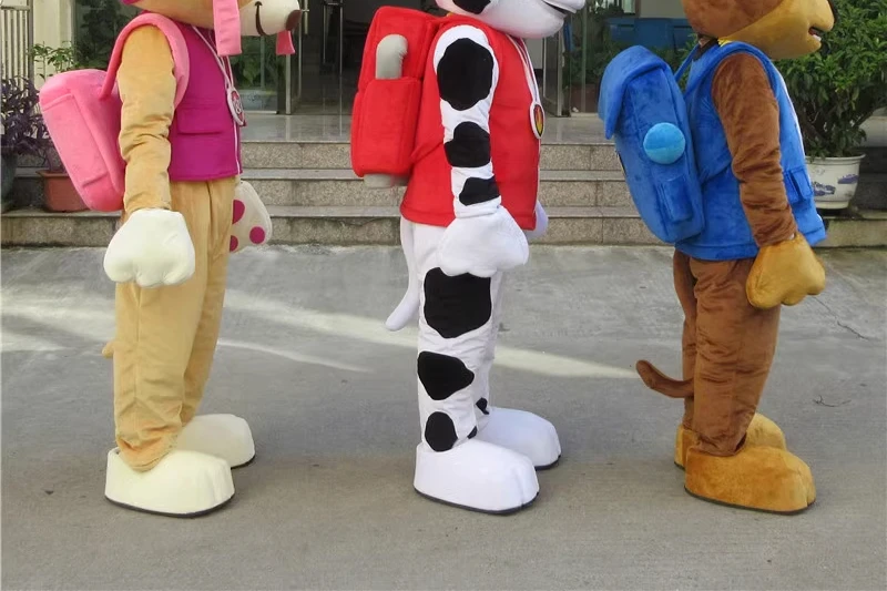 جديد الكلب زي التميمة تأثيري عطلة الاحتفال فستان بتصميم حالم حفلة الكرتون أنيمي تشيس أداء فستان عيد الميلاد