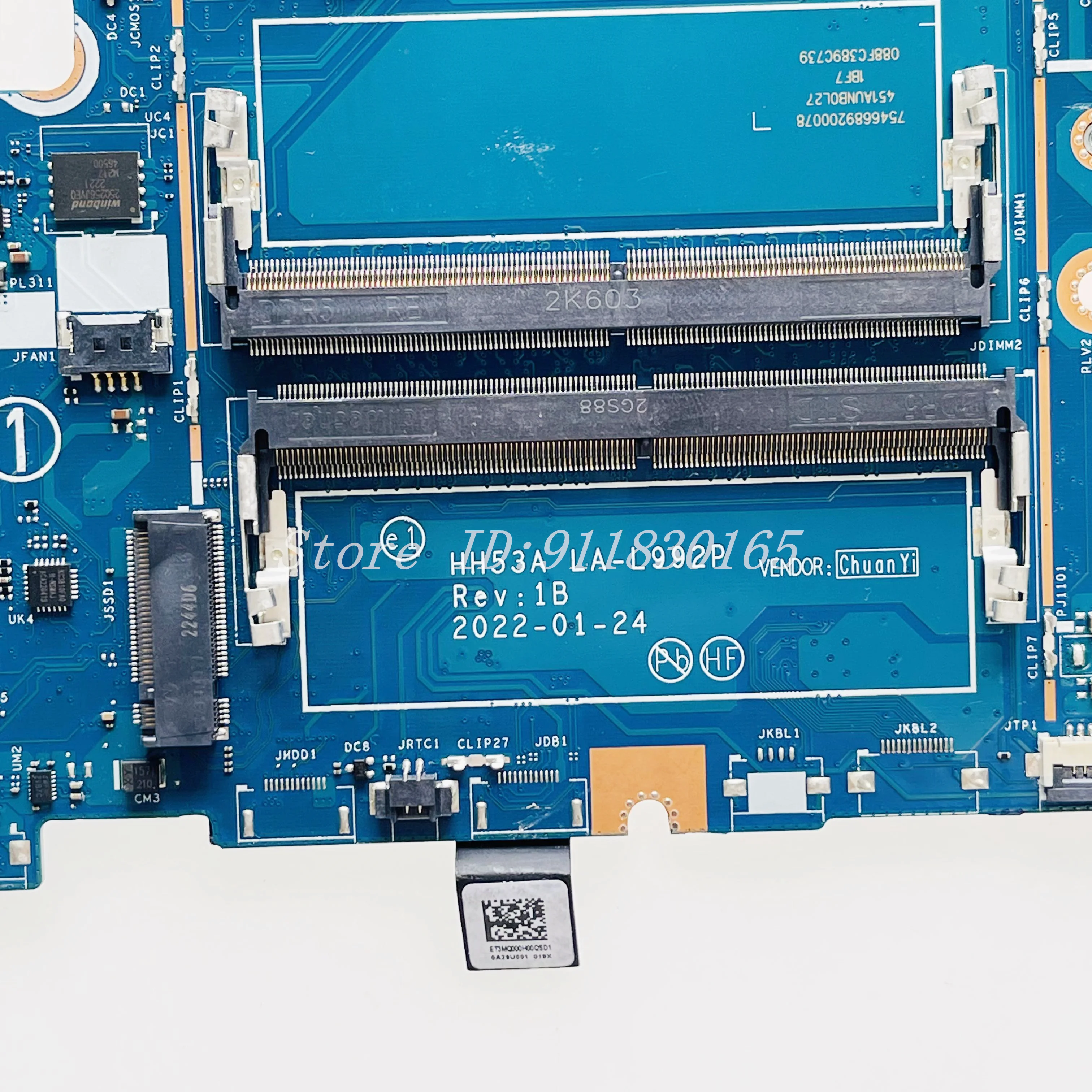 HH53A LA-L992P For Acer Predator PH315-55 PH317-56 Laptop
