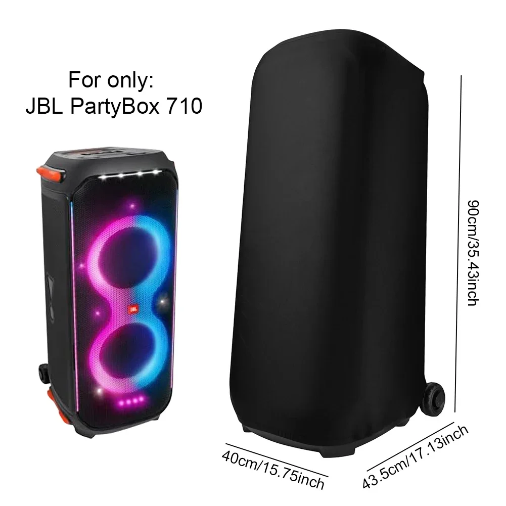 Dust Cover Elastic Outdoor Speaker Protective Cover Protective Case for JBL Partybox 710 Speaker Case Sleeve