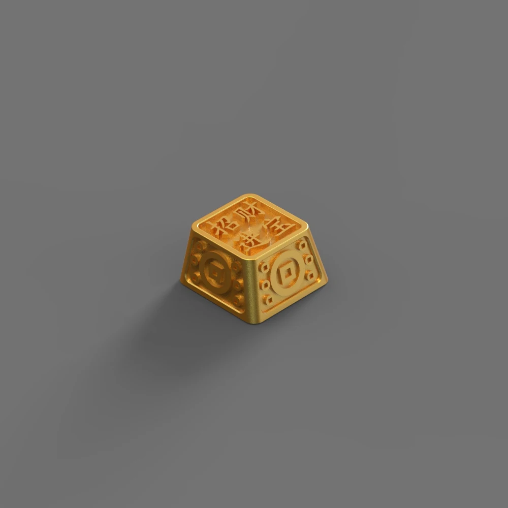 Calligraphy art personalized keycap content can be customized resin material mechanical keyboard cross shaft suitable