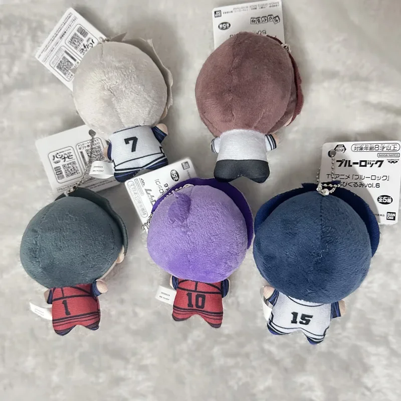 10cm novo bloqueio azul pingente de pelúcia chaveiro isagi yoichi nagi seishiro mikage reo rin itoshi itoshi sae ação boneca brinquedo saco presente