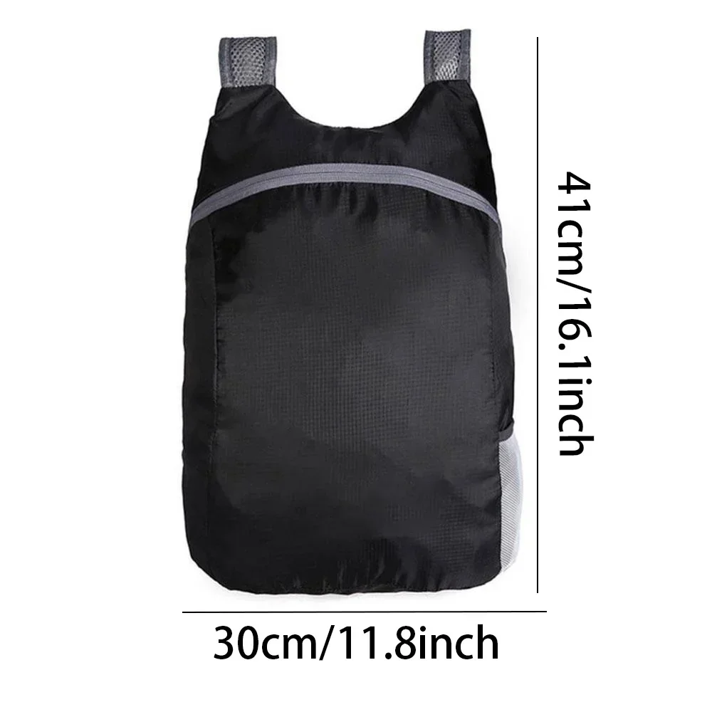 Foldable Waterproof Outdoor Sports Backpack - Ultra Light Portable Travel Bag for Travel Camping Running Fitness Shopping