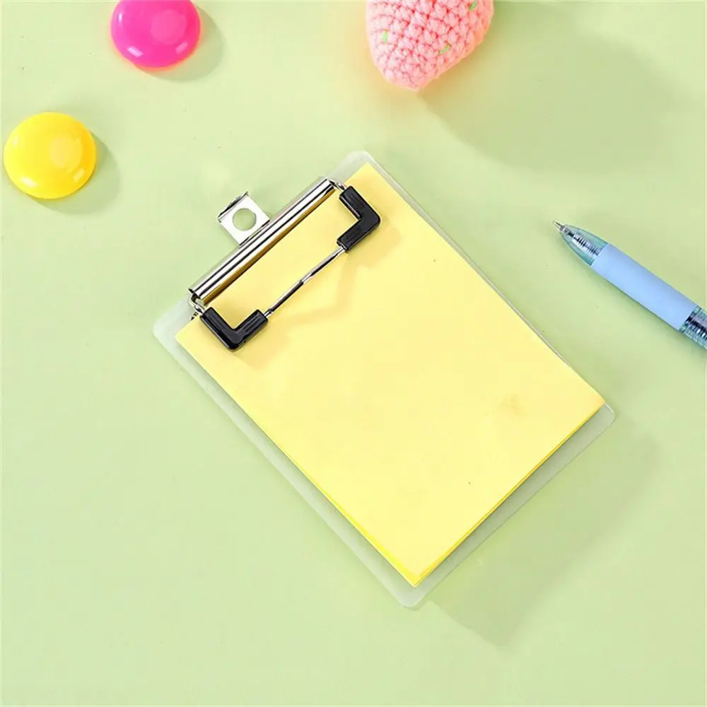 

Notebooks 50sheets Clipboard Notepads Writing Pad Paper Holder Clip Folder Board Thickened Panel Mini Memo Pad Stationery