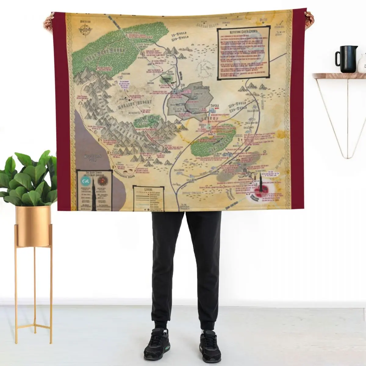 

Roland's Journey - Complete Version Throw Blanket Stylish Warm Blanket for Living Room Bedroom