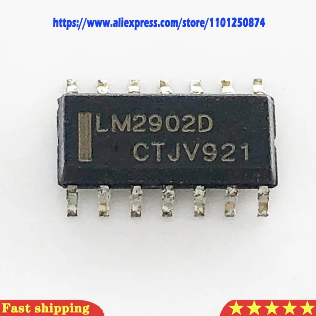 10PCS LM2902DR SOP14 LM2902 SOP SMD  and original IC