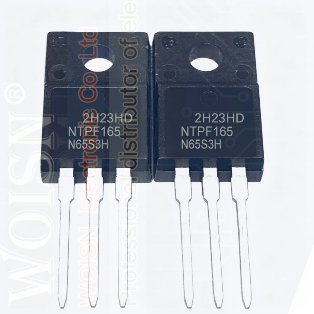 （1-5PCS） NTPF165N65S3H TO-220F