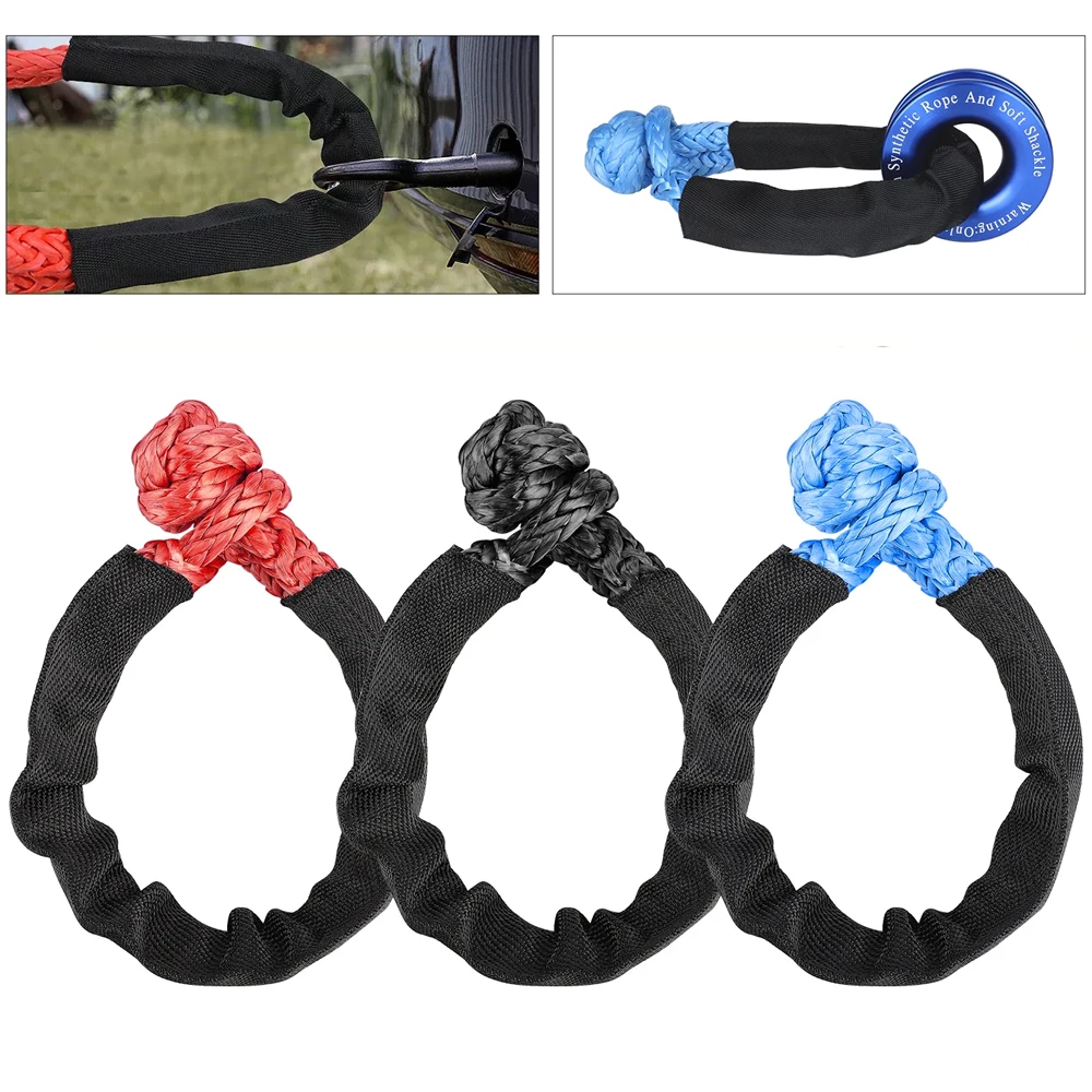 

Мягкая скоба 41000 фунтов, синтетический трос, сверхмощный ремень для буксировочной скобы 4X4 с защитным рукавом для джипа, грузовика, внедорожника