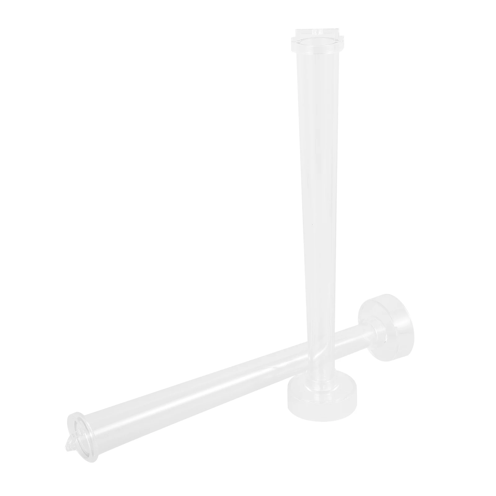 

2Pcs DIY Mold Plastic Taper Mould for Handmade Candles Reusable Craft Accessory Smooth Finish Home Decoration Making