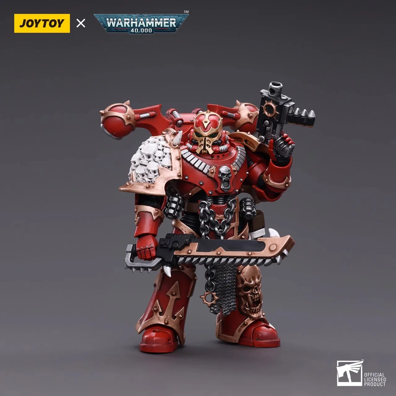 

Joytoy Warhammer 1/18 Фигурки Багровый убой Брат Маanar Модель игрушки для мальчиков Подарки 3,75 дюйма