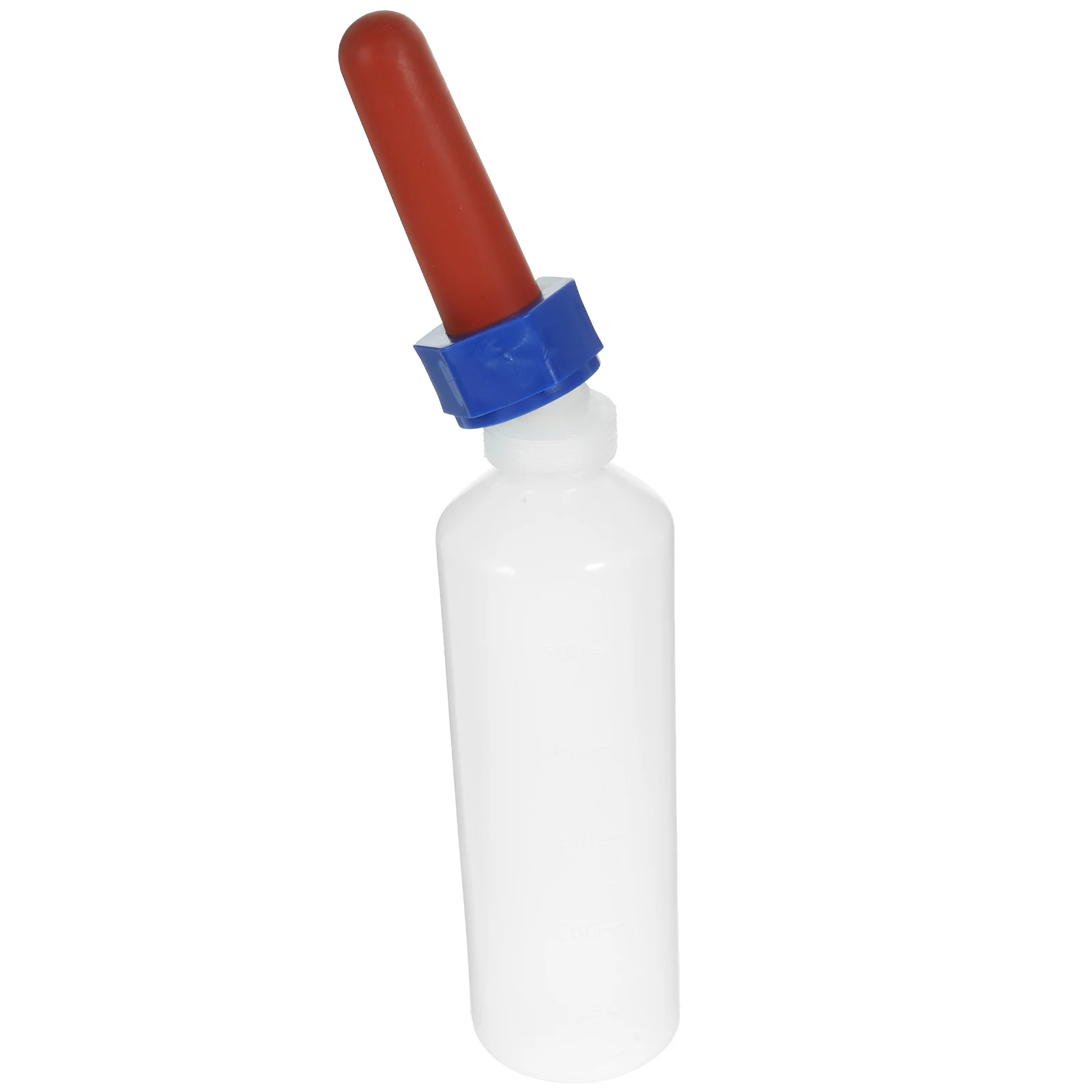 

500Ml Large Capacity Calf Nursing Bottle Leak Proof Silicone Nipple for Young Livestock Farm Animal Feeding Bottle Set