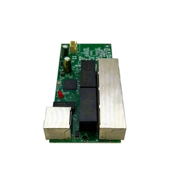 4-port 10/100/1000M POE 48V802.3AT/AF  switch with 1 1000M UPLINK NVR Ports switch module