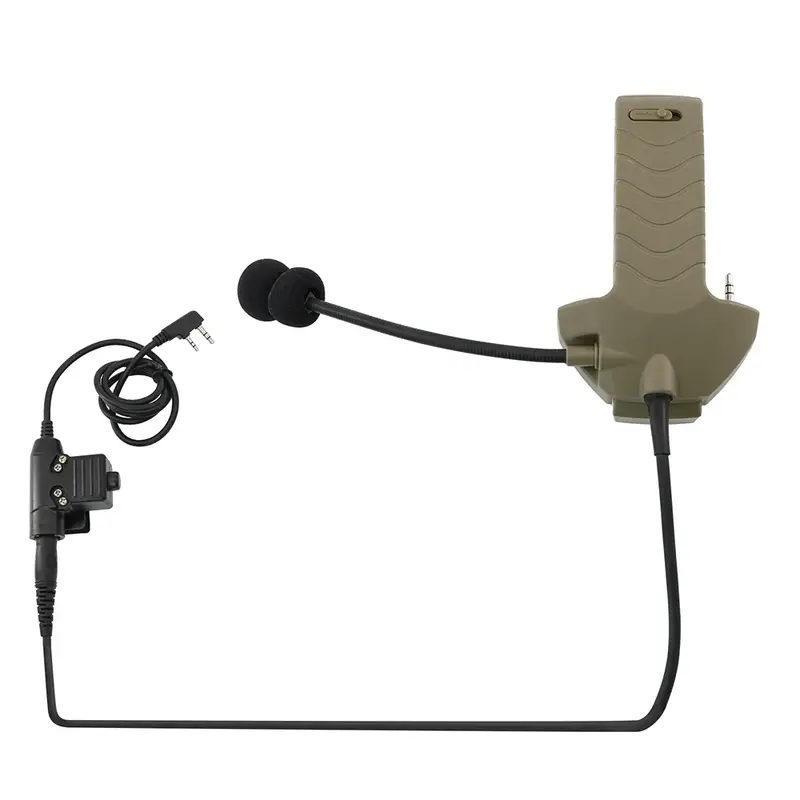 Tactical Headset Adapter External Microphone Kit for Walker's Razor Hearing Protection Electronic Shooting Earmuffs with U94 Ptt - Image 9