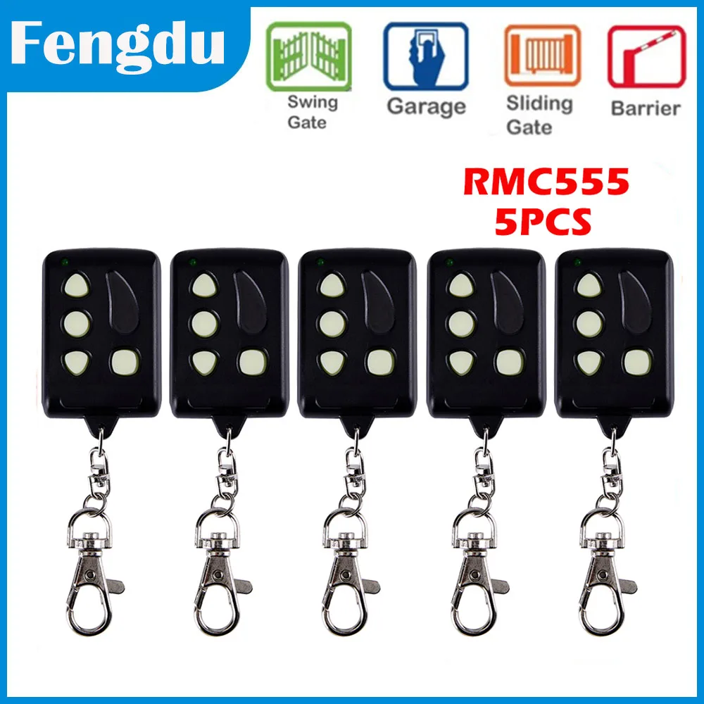 Universal gate remote control 433 Mhz 5pcs RMC555 Remocon 555 250-450mhz Adjustment RMC888 duplicator Machine