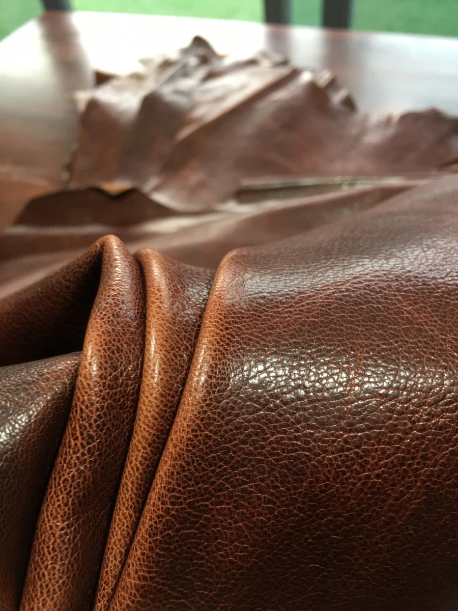Genuine Leather Handmade Leather for Bags and Shoes, DIY Shoes and Boots, Vegetable Tanned goat Skin, 1mm