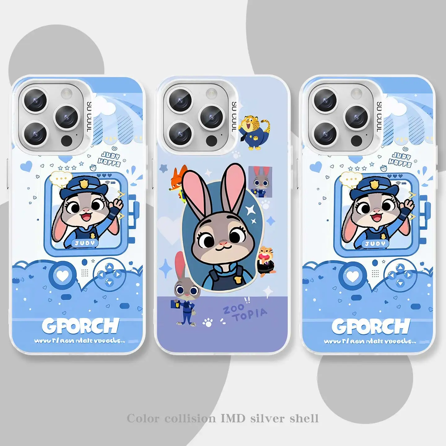 New Style Judy Hopps Hard Phone Case For Samsung Galaxy S26 S24 S21 S22 S23 S25 Ultra A16 A15 A56 A55 A36 S25 Edge Matte Cover