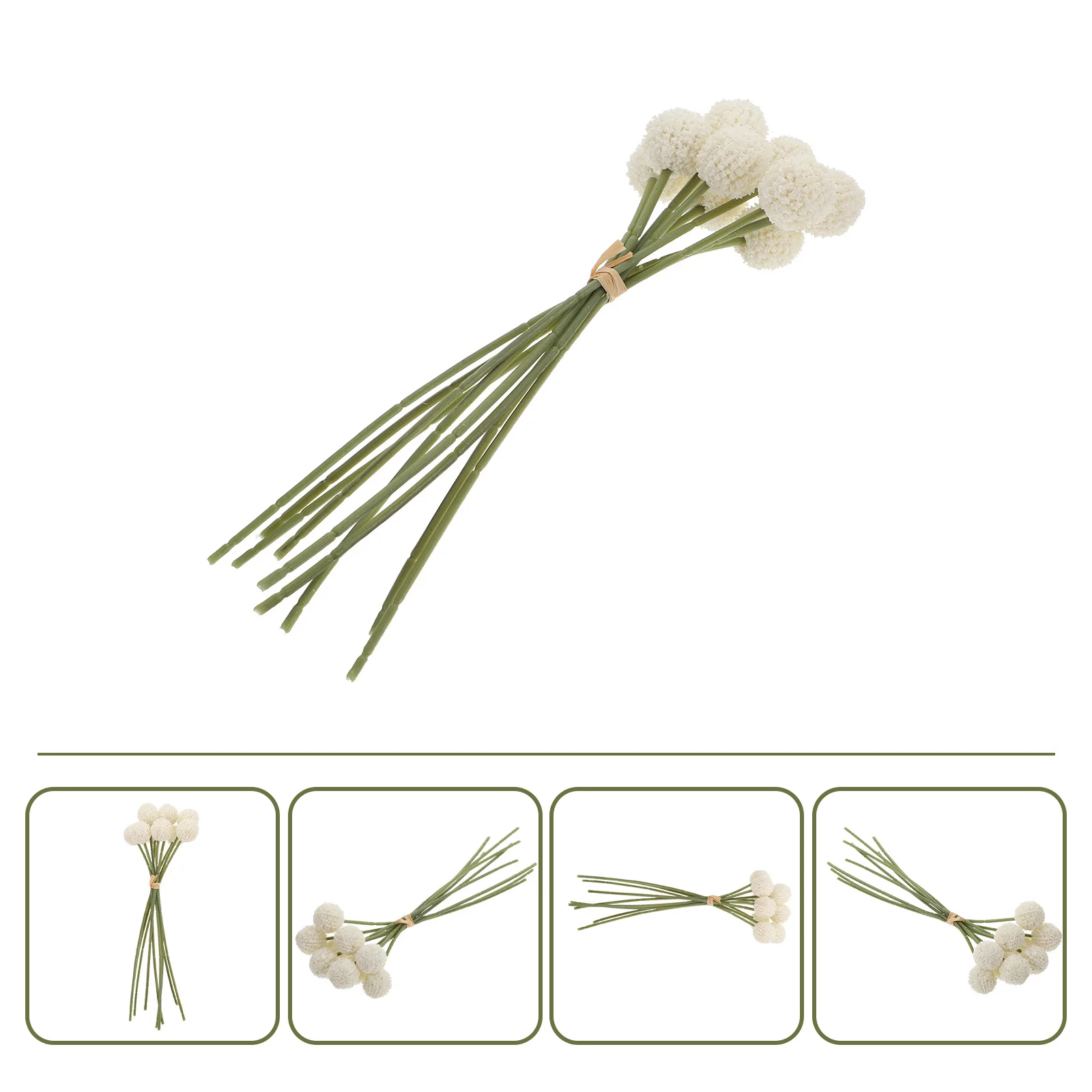 

1Pcs Artificial Flower Bouquet Lifelike Chrysanthemum Arrangement No Water Needed Forever Blooming Decor for Mall Festival