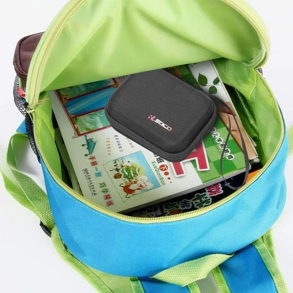 Travel Waterproof Portable Organizer Hard Case for Camera Fits OM System Tough TG7 6 KODAK PIXPRO FZ55 Sony ZV 1F Canon SX740 HS