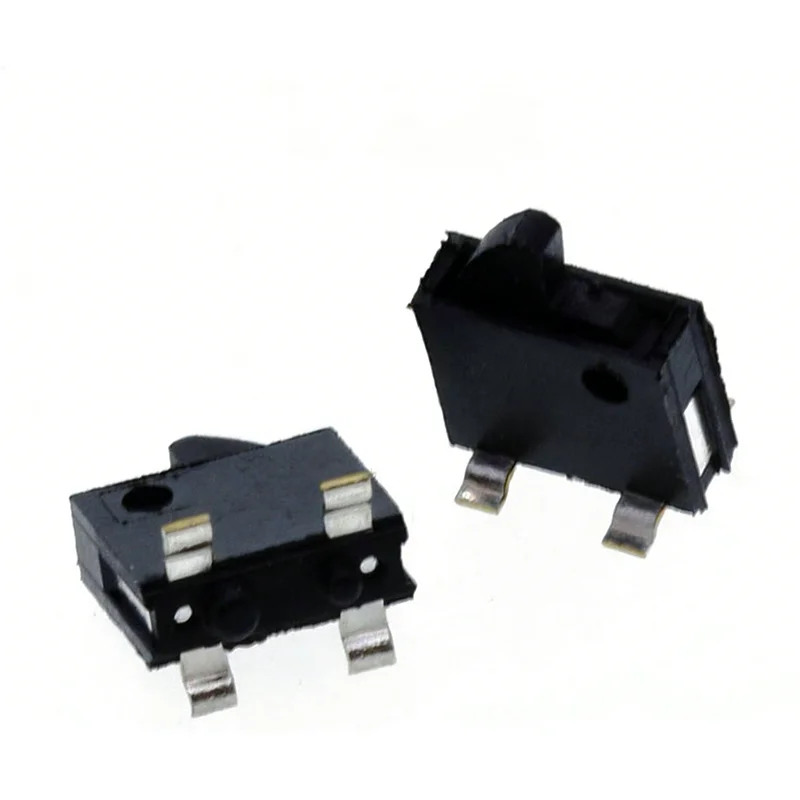 Limit switch KFC-V-308 with four legs for surface mount, used for detecting micro-motion, key reset, camera switch, and game con