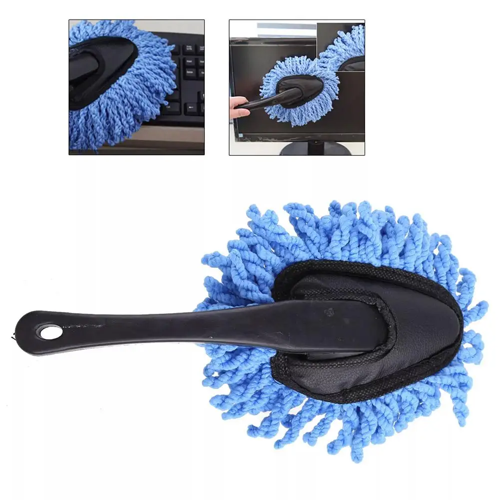 Car Dust Brush Multi-Functional Microfiber Car Dust Cleaning Brushes Duster Mop Auto Duster Was Car Care Car Cleaning Brush