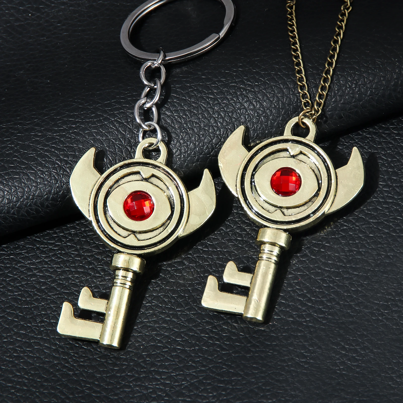 Zeldas Legend Retro Ruby Keyring Cosplay Props Unisex Costume Decoration Gift keychain Party Men Women Backpack Jewelry